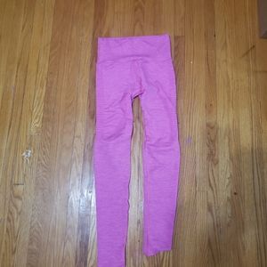 Pink halo leggings size small
